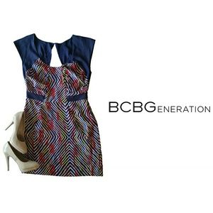 BCBGeneration Multicolor Dress NWT