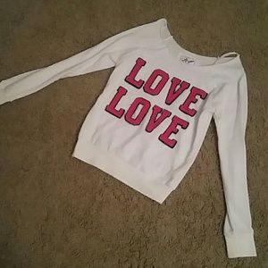 LOVE LOVE sweatshirt