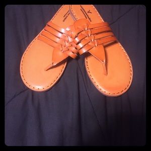 American eagle braided sandals