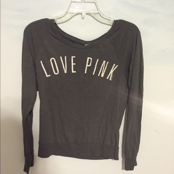 Long sleeve "Love pink" shirt