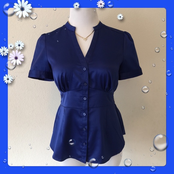 H&M Tops - ❗️SALE❗️Gorgeous cobalt  blue H&M top! 🌟🎀🌟🎀🌟
