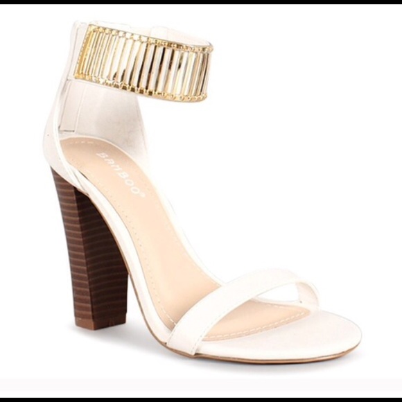 White Gold heels