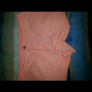 Bright Peach/Orange shorts