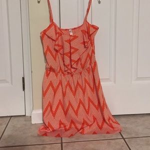 Orange dress from 2 cute