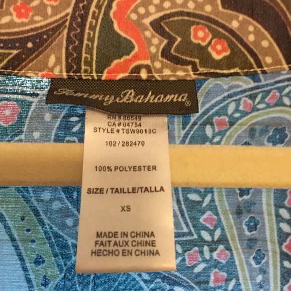 Tommy Bahama Tunic - Picture 2 of 3