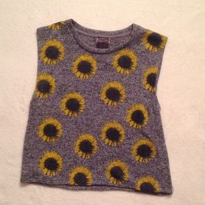 Moon Collection sunflower tank