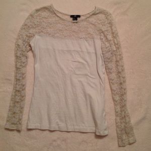 H&M lace long sleeve