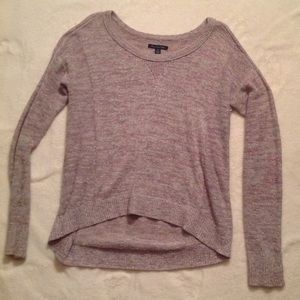 American Eagle knit sparkle sweater