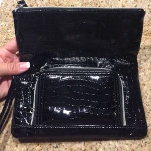 Black Kenneth Cole  Reaction wristlet
