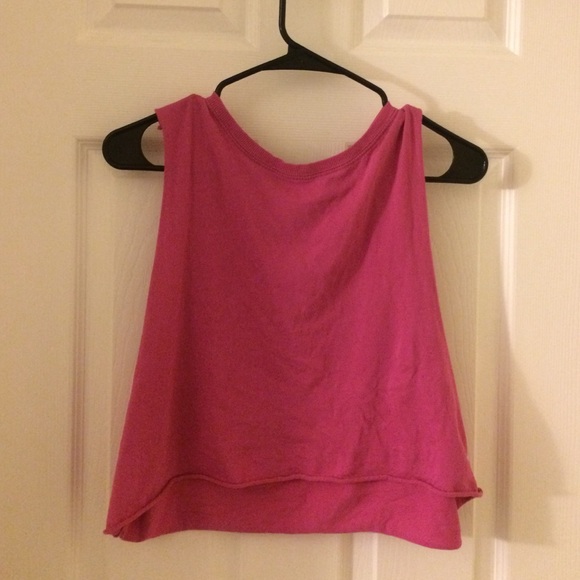 Crop top muscle shirt - Picture 1 of 2