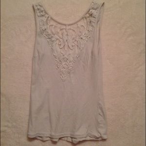 H&M floral lace tank