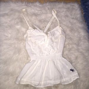 Abercrombie kids cross back tank top