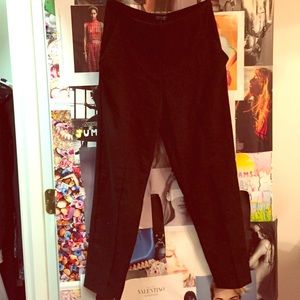 Topshop high waisted peg leg trousers