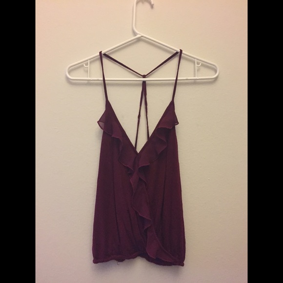Strappy racerback tank