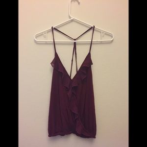 Strappy racerback tank