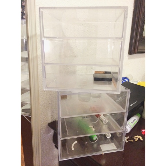Acrylic Make Up Drawers