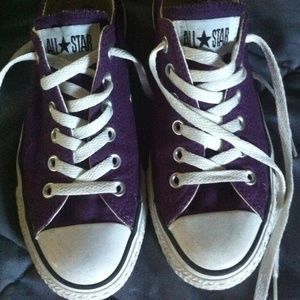 💜Purple Converse💜