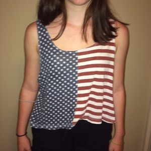 USA American Flag Tank!!!