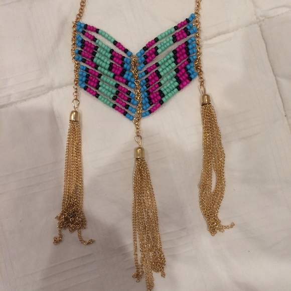 Colorful necklace - Picture 2 of 2