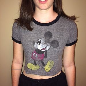 Micky Mouse Cropped Top :)