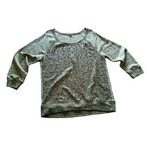 Sequin Front Lightweight Sweatshirt