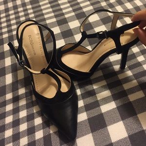 Black classy BCBG heels