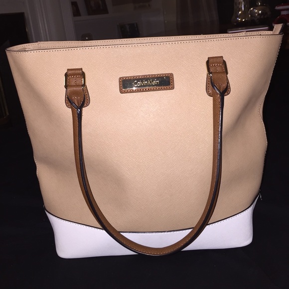 Calvin Klein Two-Toned Tote