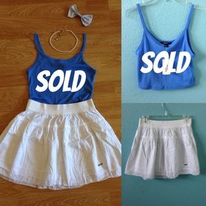 White Hollister Skirt