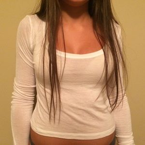 Bandy White long-sleeve T-shirt!!