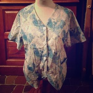 Scrub top by Crest Softwear