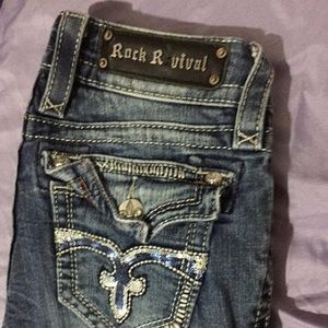 Rock revival woman's jeans
