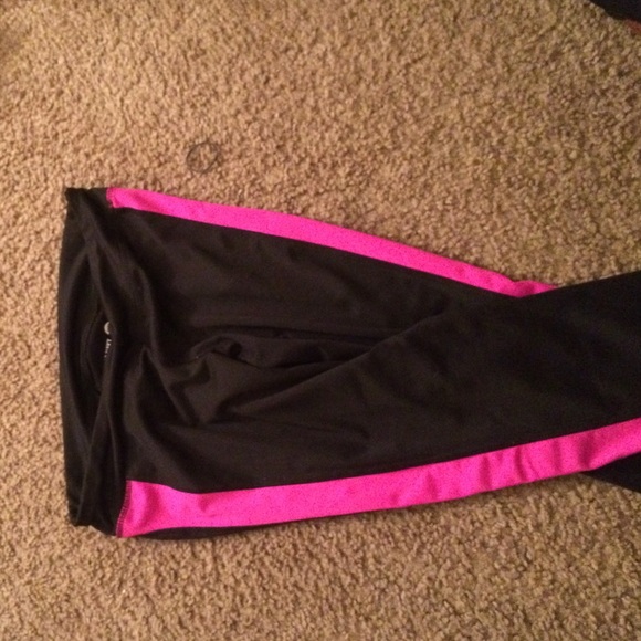 Mesh yoga pants