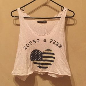 "Rock Rose Classic" Crop Top/Tank Top