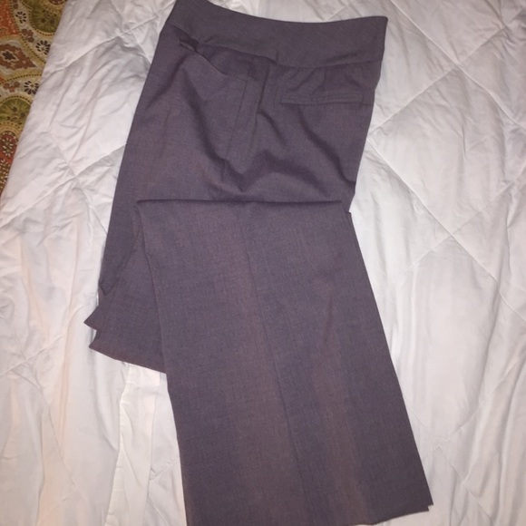 Antonio Melani lavender wide leg suit pants