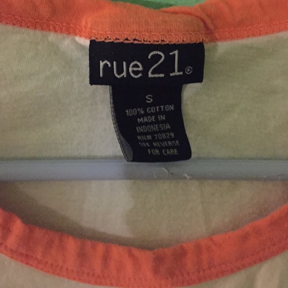 cropped baseball tee - Picture 3 of 4