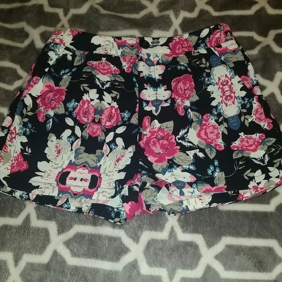Floral shorts