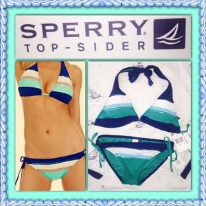 Sperry Top-Sider color block bikini bathing suit