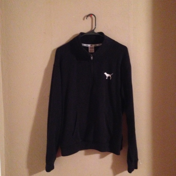 PINK Boyfriend Half Zip-Up