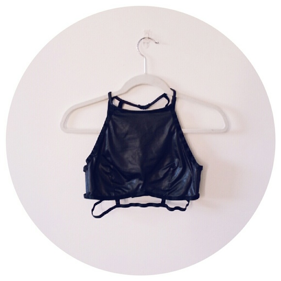 ❌ SOLD ❌ Bad Gal Wetlook Bikini Bralette Top NWOT - Picture 3 of 3