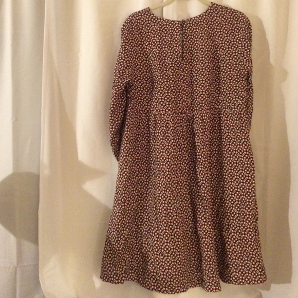 H&M Floral Shift Swing Dress Size 12 - Picture 2 of 4