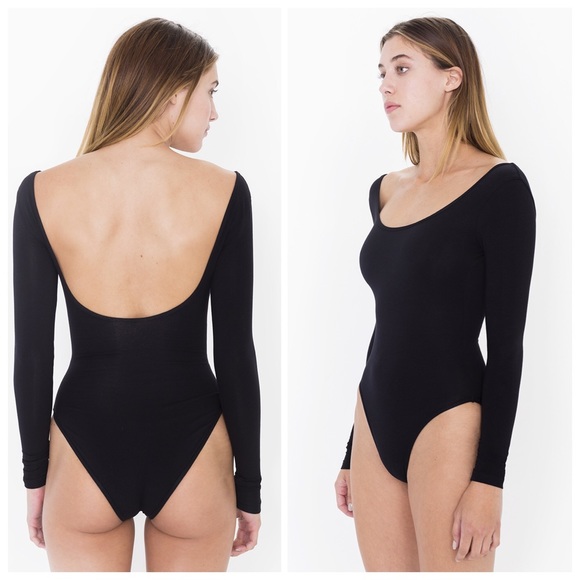 American Apparel Other - American Apparel AA Long Sleeve U Neck Bodysuit