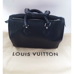 Louis Vuitton Black Epi 25 ( Authentic Pre Owned)