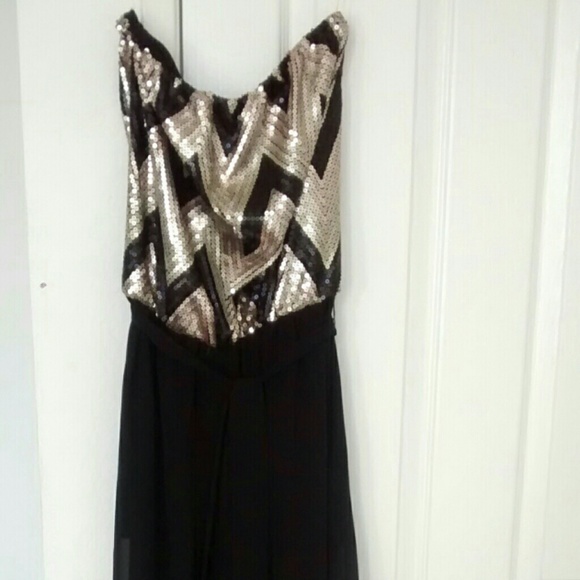 Strapless Sequence Jumper