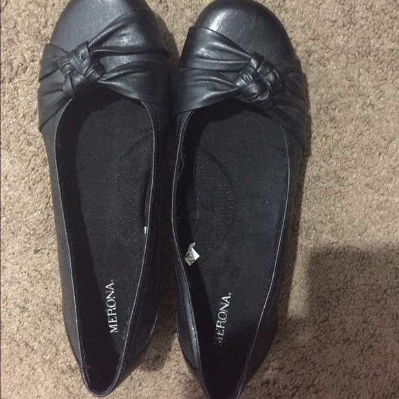 Merona Black Flats