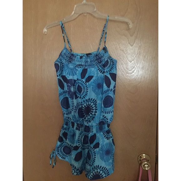 Blue Romper