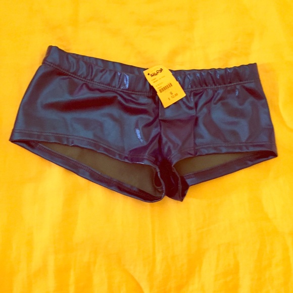 Small blue shorts