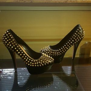 Spiked High Heel