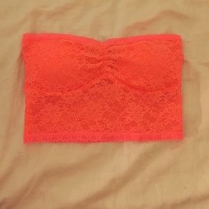 Coral bralette