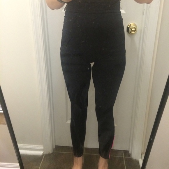 Footless tights with zipper detail - Picture 1 of 4