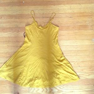 Yellow summer dress